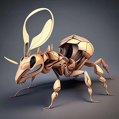 3D модель Camponotus albosparsus (STL)